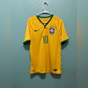 Brazil jersey home 2014 M #10 NEYMAR JR